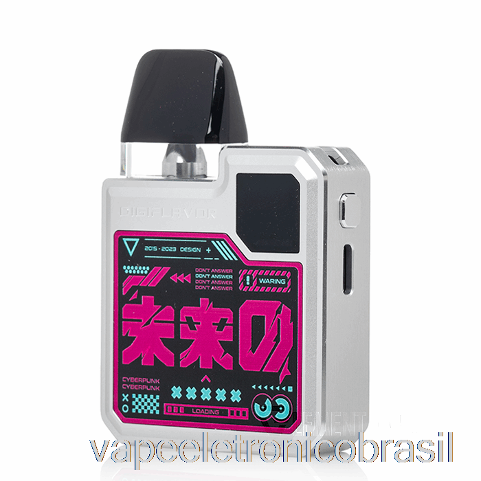 Vape Eletrônico Geek Vape Digi Q Pod Sistema Futuro Prata